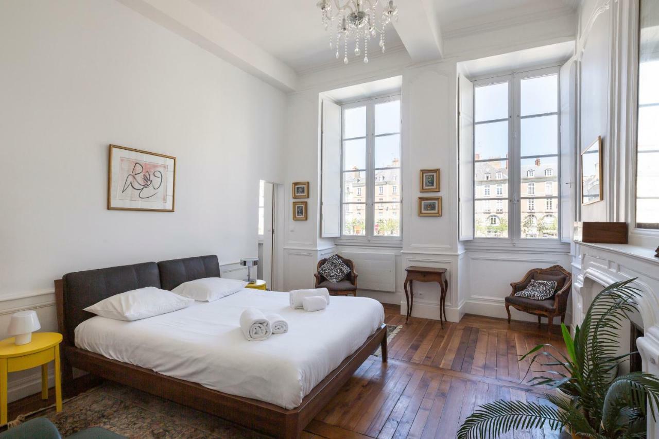 Les Suites De Philippe By Cocoonr Rennes Esterno foto